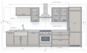 اجزای کابینت آشپزخانه