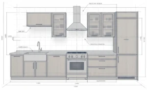 اجزای کابینت آشپزخانه