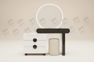 نمونه میز آرایش مدرن تولیدی سرویس خواب مازل در چاردونگه دات کام ۲