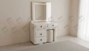 نمونه میز آرایش مدرن تولیدی سرویس خواب مازل در چاردونگه دات کام ۳