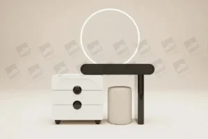 نمونه میز آرایش سرویس خواب مدرن تولیدی سرویس خواب مازل در چاردونگه دات کام