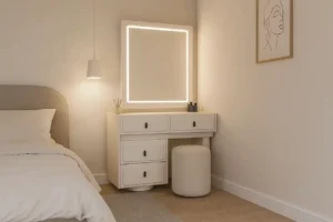 نمونه میز آرایش سرویس خواب مدرن تولیدی سرویس خواب مازل در چاردونگه دات کام