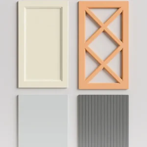 گالری درب های کابینت رنگ کاری شده مترادر